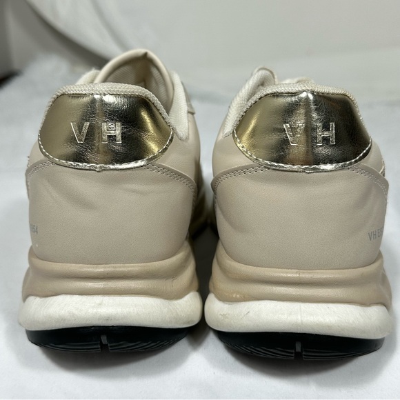 Vintage Havana Womens Sneakers 7 Blush Beige Sparkle Star Fashion Comfort Shoes - Picture 8 of 15